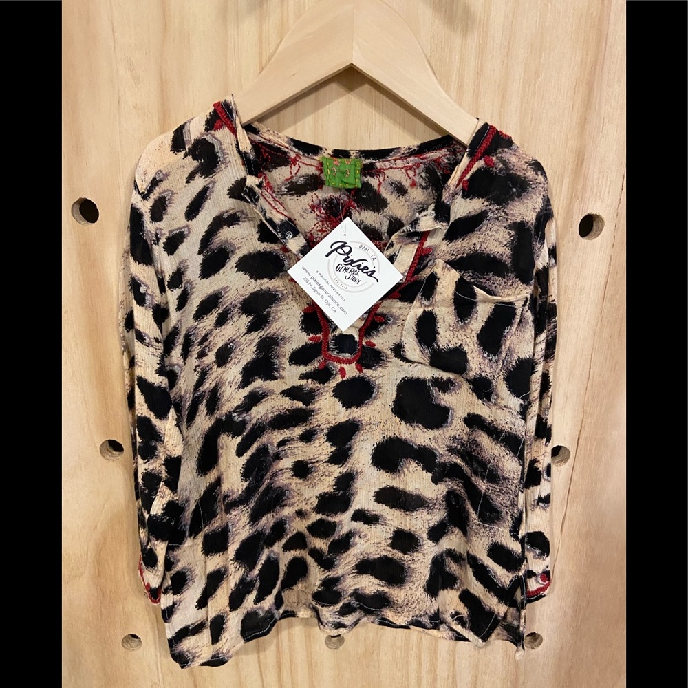 Beautiful Lightweight embroidered blouse